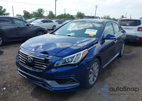 2016 Hyundai Sonata Limited z USA, uszkodzony, nr VIN 5NPE34AF6GH278390